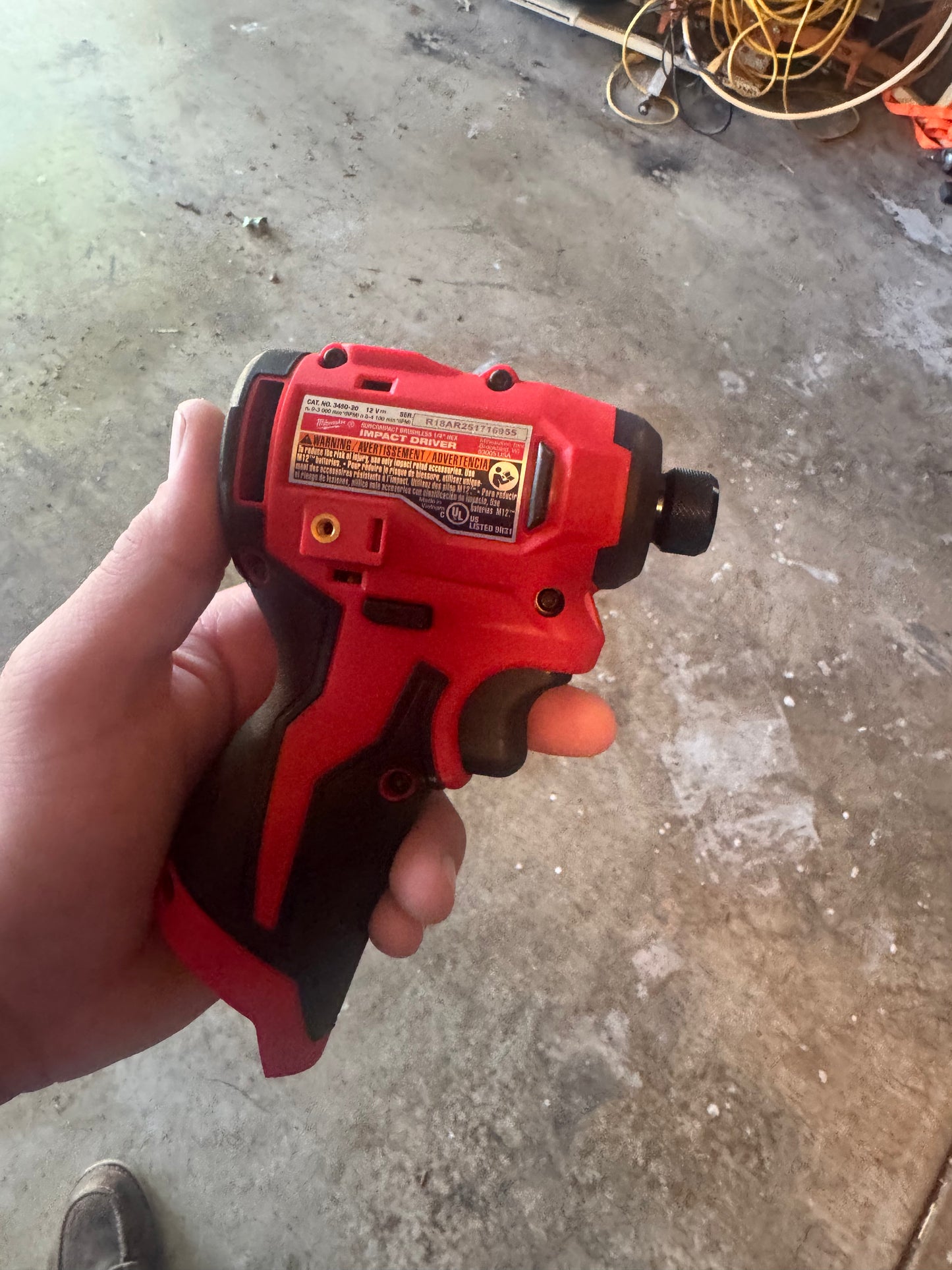 M12 impact 3450-12 MSRP $79.99